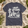 Map Optional Hiking Graphic Tee