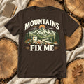 Mountains Fix Me Vintage Graphic Tee
