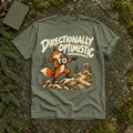 Directionally Optimistic Fox Graphic Tee
