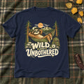 Wild & Unbothered Sloth Graphic Tee