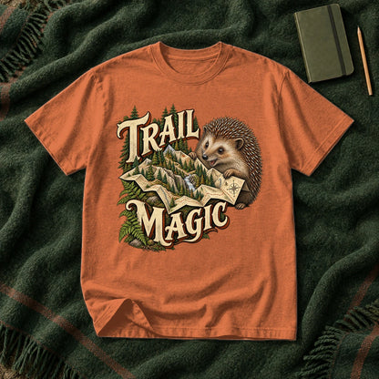 Trail Magic Hedgehog Graphic Tee on Yam Premium Tee
