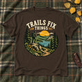 Trails Fix Things Vintage Graphic Tee