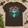 Wild At Heart Retro Nature Graphic Tee