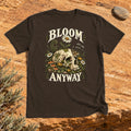 Bloom Anyway Botanical Skull Graphic Tee