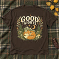 Good Nights Sleeping Fox Graphic Tee
