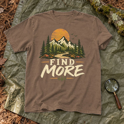 Find More Mountain Trail Graphic Tee on Espresso Premium Tee