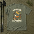 Midnight Nap Permit Ghost Graphic Tee