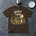 Quiet Is Loud Vintage Deer Graphic Tee