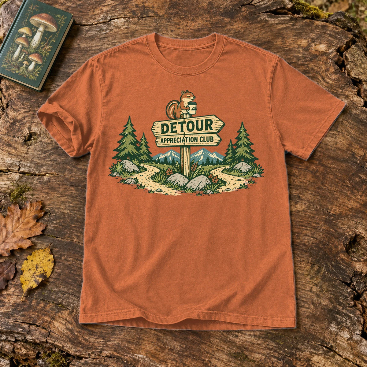 Detour Appreciation Club Graphic Tee on Yam Premium Tee