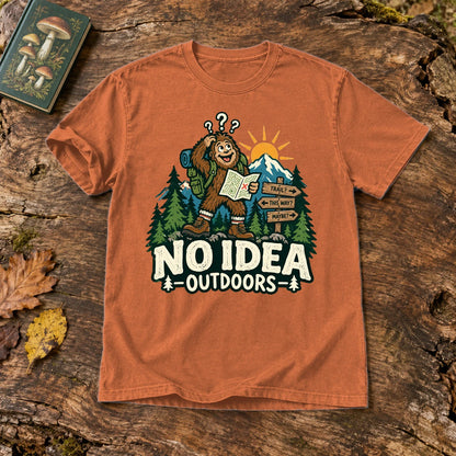 No Idea Outdoors Bigfoot Graphic Tee on Yam Premium Tee