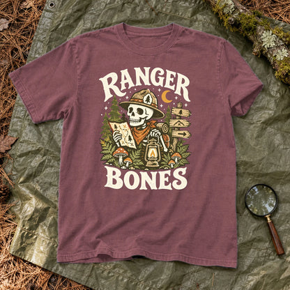 Ranger Bones Vintage Trail Graphic Tee on Brick Premium Tee