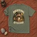 Hopping After Dark Witch Bunny Graphic Tee