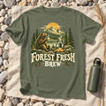 Forest Fresh Brew Bear Graphic Tee