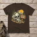 Still Here Mountain Skull Graphic Tee