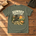 Sunset Snack Club Raven Graphic Tee