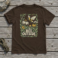 Bee Outside Vintage Botanical Graphic Tee