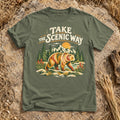Take The Scenic Way Bear Graphic Tee