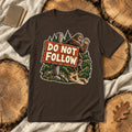 Do Not Follow Vintage Bigfoot Graphic Tee