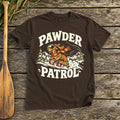 Pawder Patrol Dachshund Ski Graphic Tee