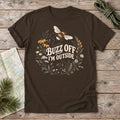 Buzz Off I'm Outside Botanical Graphic Tee