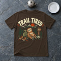 Trail Tired Sloth Hiking Graphic Tee