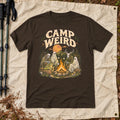 Camp Weird Spooky Campfire Graphic Tee