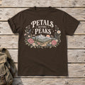 Petals Before Peaks Floral Mountain Graphic Tee